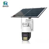 4g太阳能摄像机终身免流量充值无电无网监控